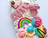 Kawaii Decoden Rainbow Cute Ice Cream 3D Little Twin Star Sanrio Fairy Kei Ice Cream Whipped Cream iPhone 5 Cell Phone Case