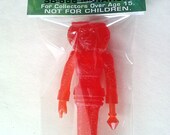 SEA-BORG MUTATION 4.5 inch Plastic Resin Figure - prototype head, solid orange