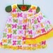 Sisters Set - Butterfly - Aline Dress and Skirt - Children Clothing - 2-piece-set - Vacation Outfits - KK Children Designs - 3M to 5T
