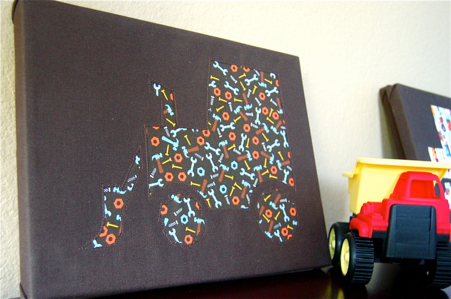 Tractor Canvas Wall Art- 9x12