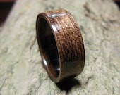 Bubinga Bentwood Ring, Custom Wood Ring