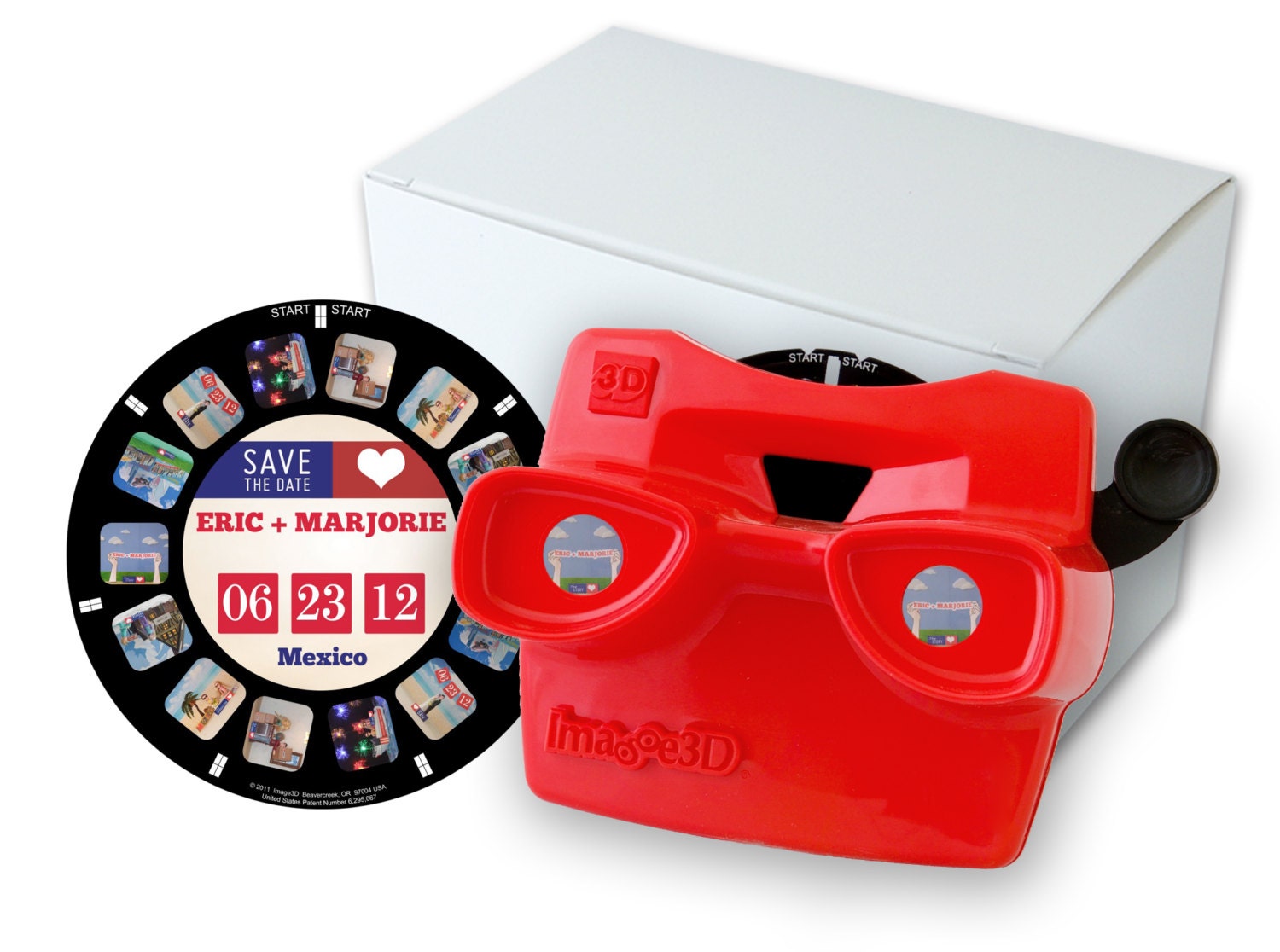 50 sets - Custom View Master Style Reels Made From Your Photos
