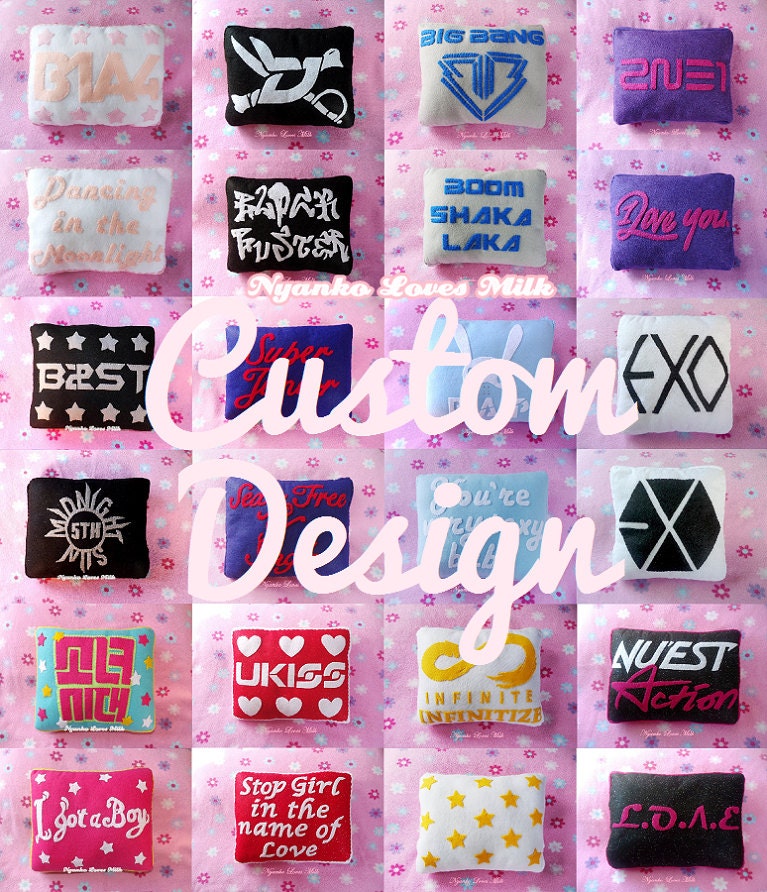 The Original Custom Design Kpop Pillow