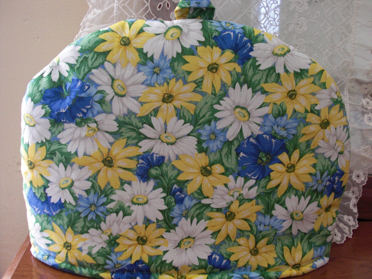 Teapot Cosy Wildflowers Insulated with InsulBright and Warm Fleece