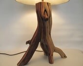 Reclaimed Manzanita Four Legged Lamp