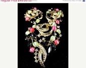 Coro Signed Demi Parure Brooch Earring Set On Sale Now 45.00