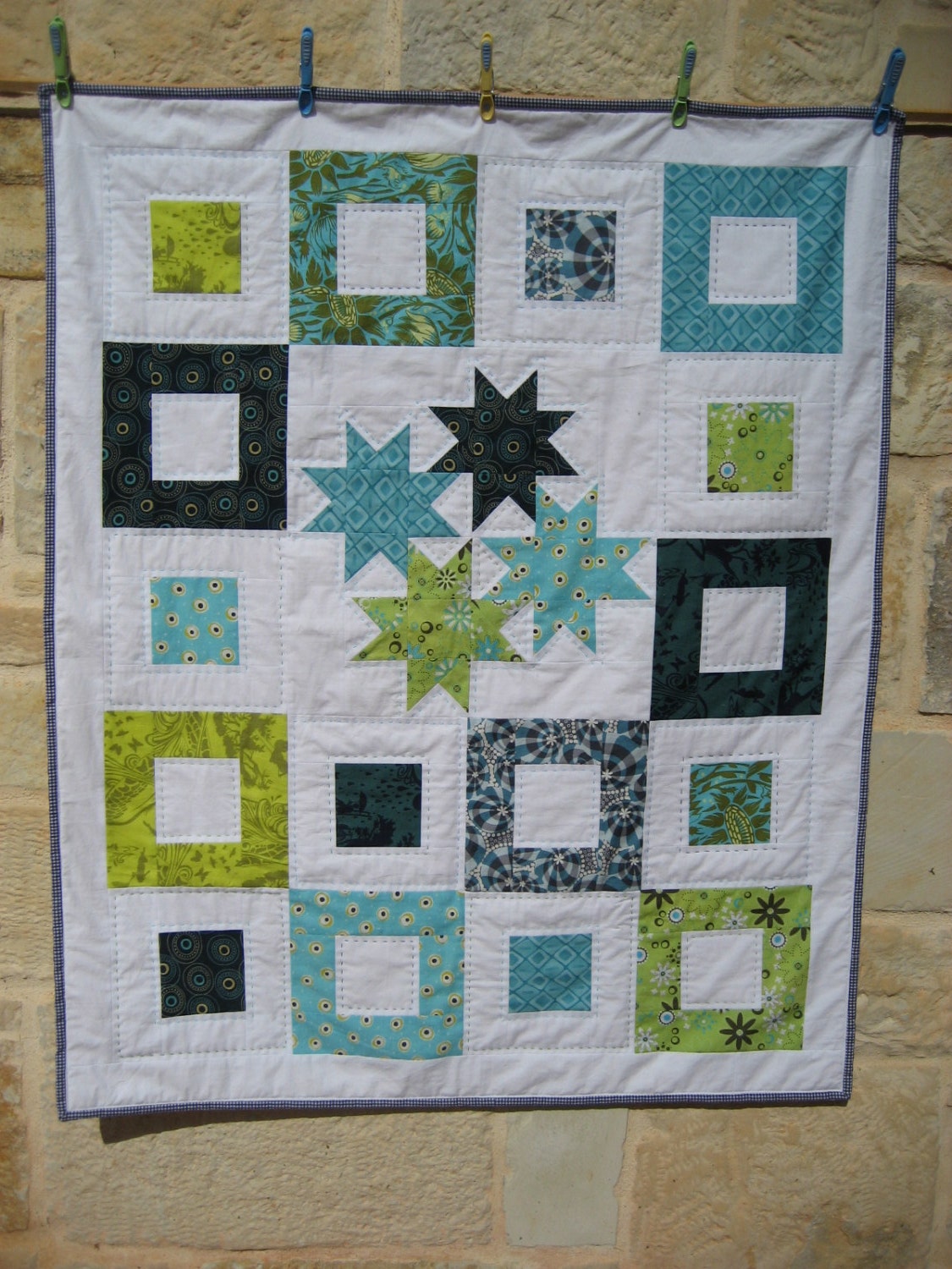 Quilt Pattern Tutorial pdf - Baby Stars