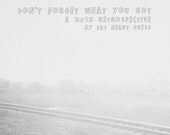 Don't Forget What You Got - A 2012 Retrospective creative writing literary zine year in review