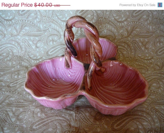 ON SALE 30% OFF Italian Three Section Ceramic Dish