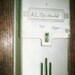 Very Cute Vintage Art Deco Cast Metal Mailbox