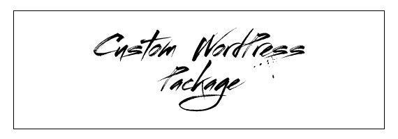 custom WORDPRESS.org package