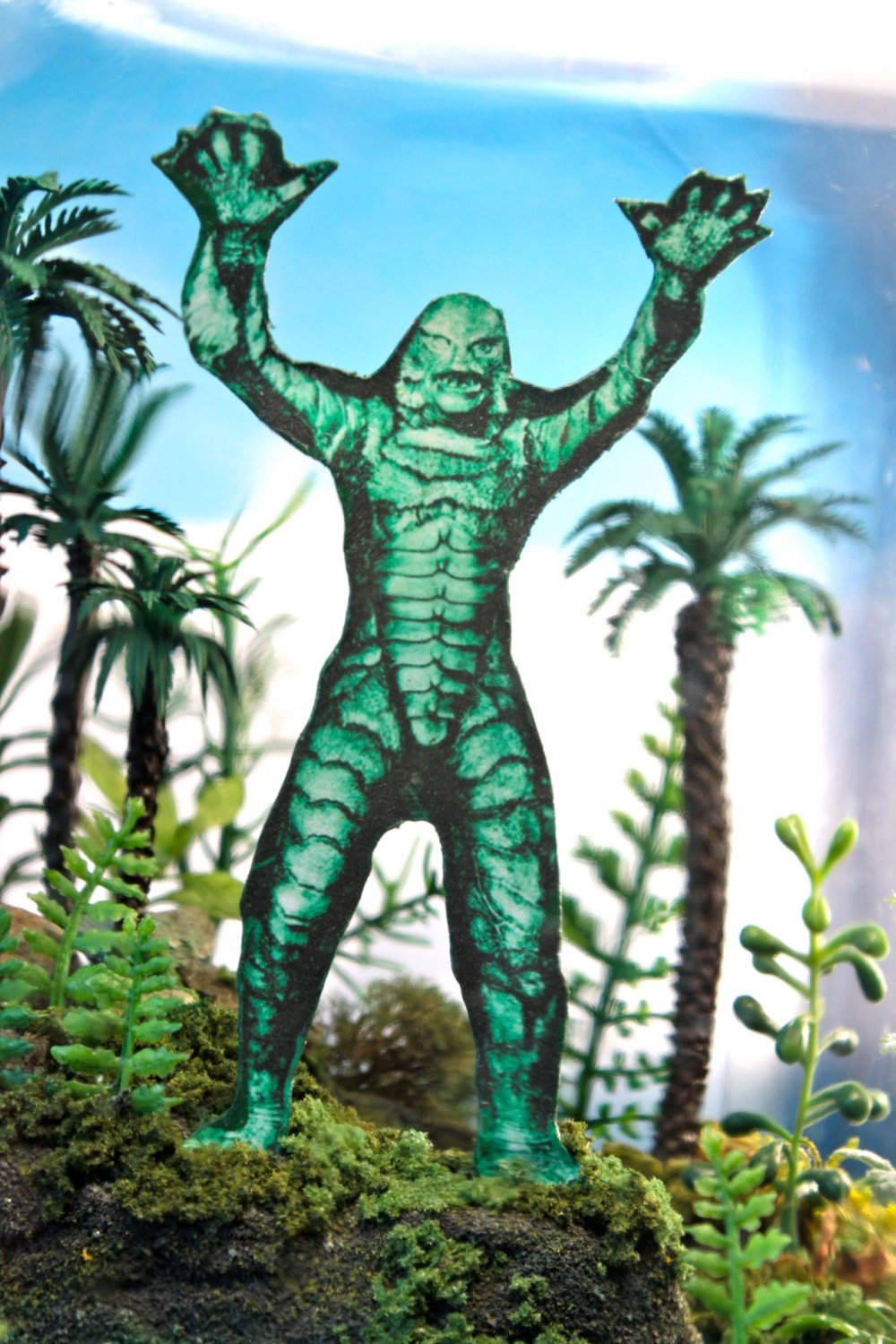 Creature from the Black Lagoon - Classic Horror Terrarium / Diorama
