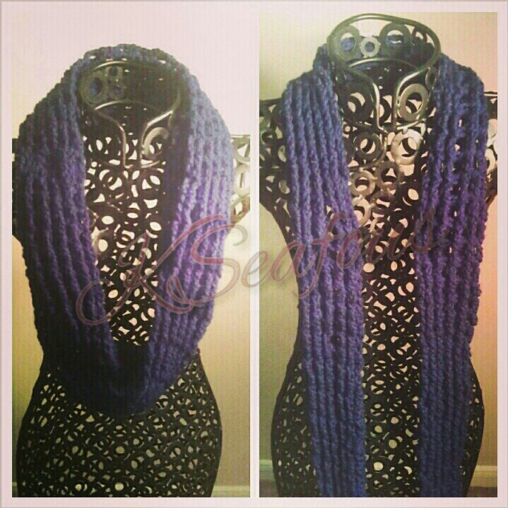 Crocheted Infinity Scarf