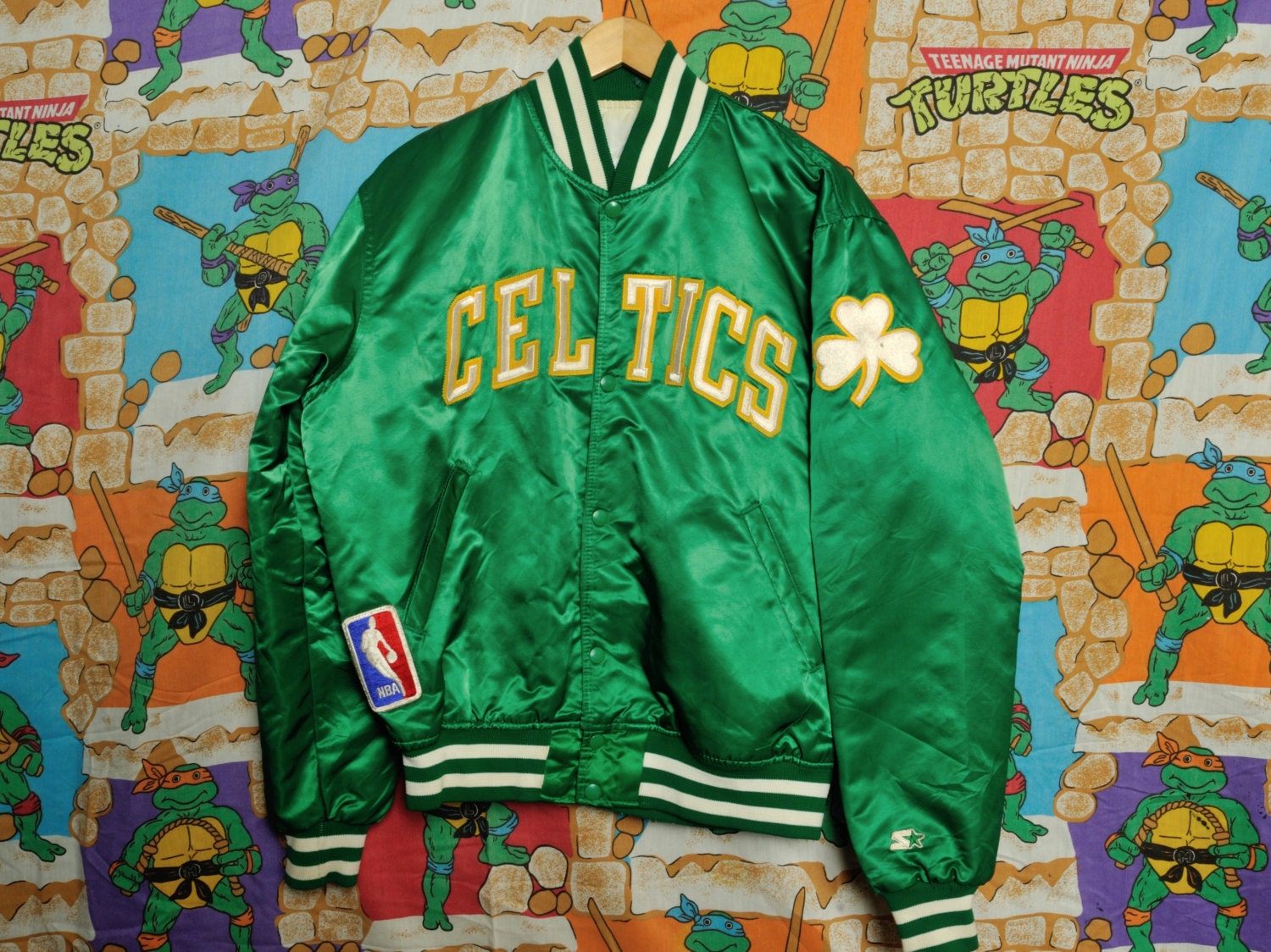 Boston Celtics Starter Brand Basketball Jersey L