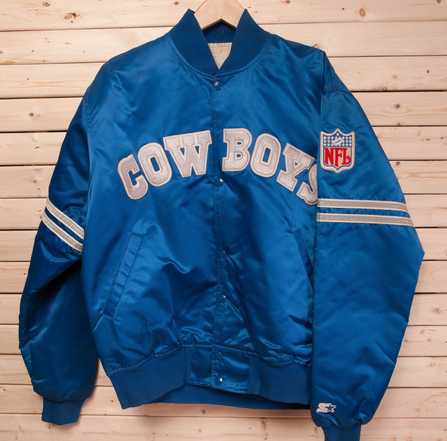 Dallas Cowboys Starter Brand Football Jacket L