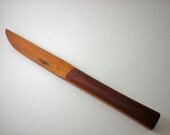 Letter Opener  with 2 Types of Wood Zebra and Cherry Wood