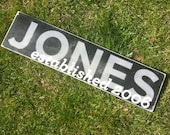 Established sign  HAND PAINTED 