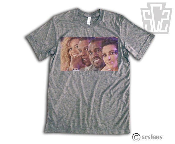 Beyonce Jay Z Kanye West Kim Kardashian Tee Shirt - Limited Print - All Sizes Exclusive KIMYE 1 of 100 - Item: 007