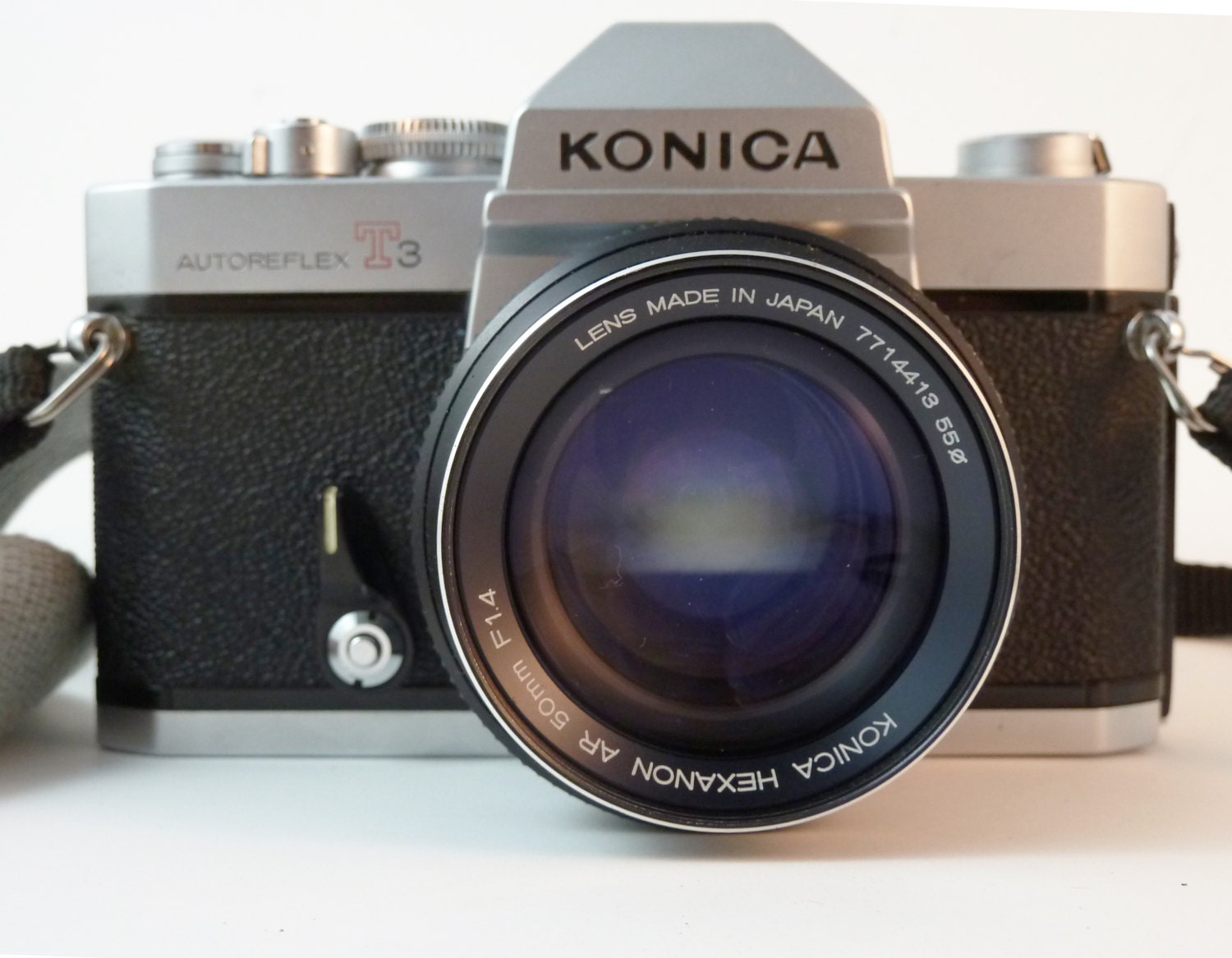 WORKING Konica Autoreflex T3 SLR Film Camera Vintage