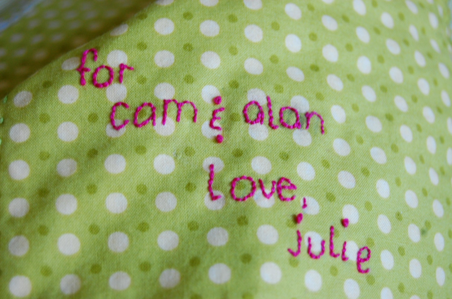custom embroidery