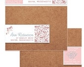 Custom Wrap Around Address Labels - Printable JPG - DIY - Do It Yourself  -  Weddings Personalized
