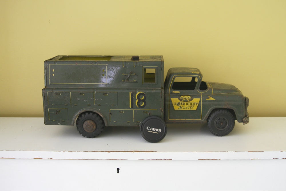 Marx Lumar Utility Service Truck 1950's Toy
