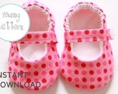 Baby Shoe Pattern - Classic MaryJanes - INSTANT DOWNLOAD