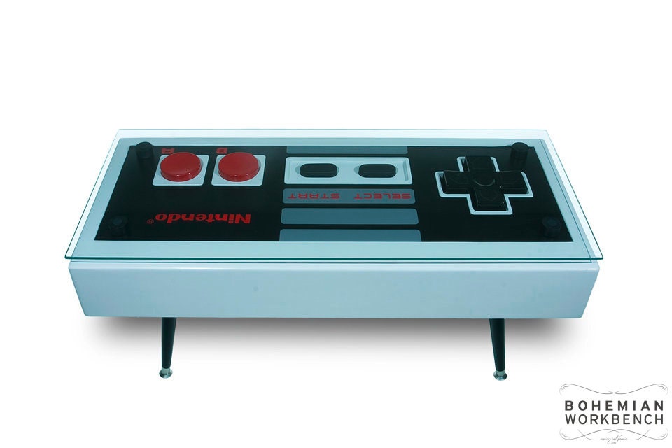 Nintendo Controller Coffee Table - FUNCTIONAL