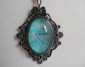 Paris Map Necklace