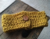 Mustard Yellow Earwarmer Headband