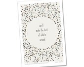 The Best Of What's Around / Dave Matthews Band - Limited Edition 12x18 Fine Art Giclee Poster Print - Signed and Numbered by Artist - 2/100