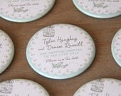 AVIATION BIRDCAGE design - Save the Date Magnets