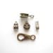 Vintage Nautical Pulleys and Clamps - 5 Pieces