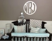 Large Wood Monogram