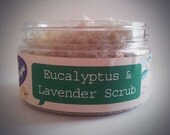 Eucalyptus and Lavender Scrub with organic extracts