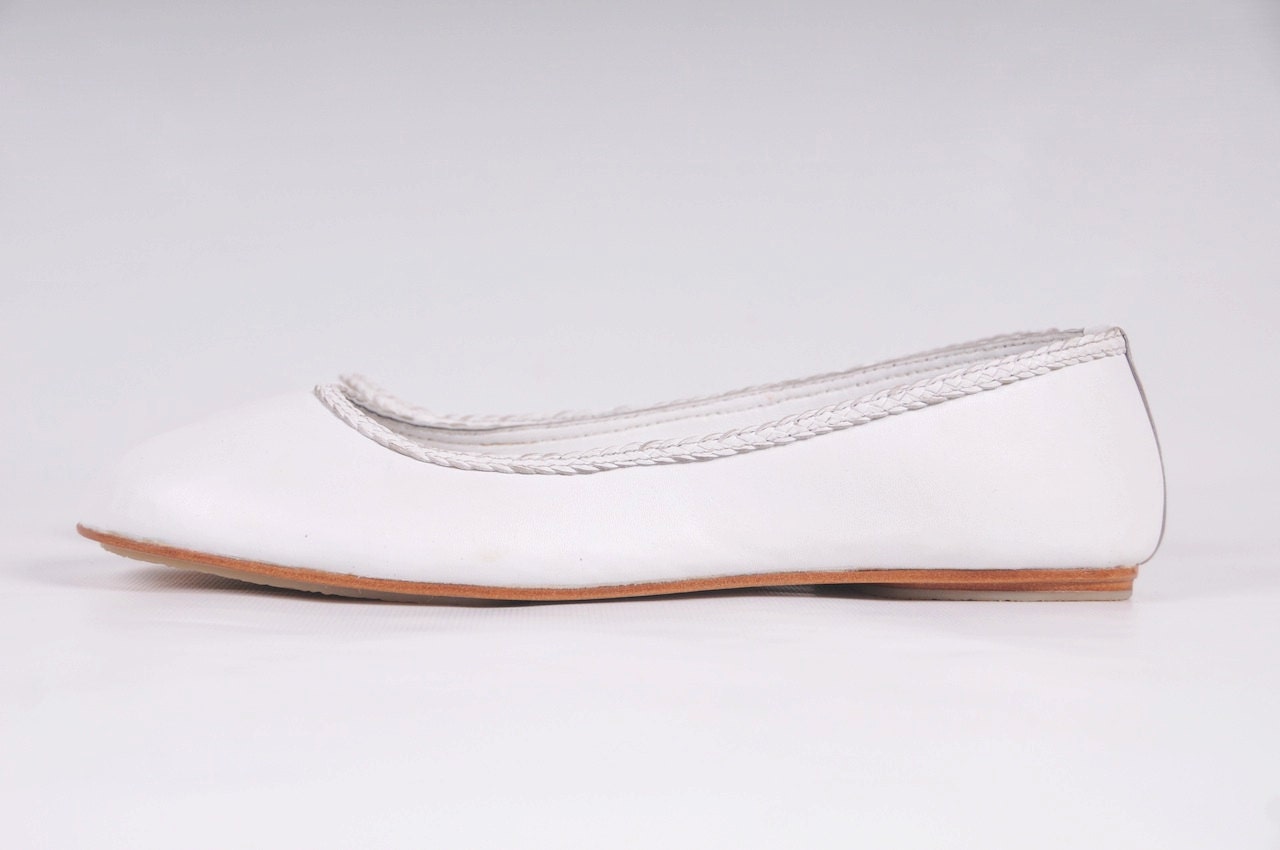 AISÉ. sz 10 ballet flats / leather womens shoes