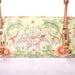 Coat hook rack wall green Oriental patterns