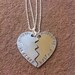Hand Stamped His & Hers Deployment Necklaces