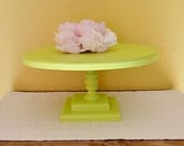 Green Round Cupcake Stand / Cake Stand 14 inch