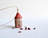 Pendant-Burgundy Village Architecture Little house Medieval France