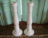 Upcycled wood candleholders home decor wedding decor housewares