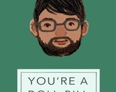 Custom Portrait Illustration Paper Doll