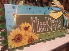 Teacher Name Sign Custom