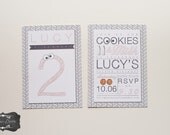 Cookies and Milk Birthday Party - Cookie Monster Party - Little Girl Cookie Party