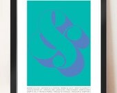 Ampersand Love, Typography Print