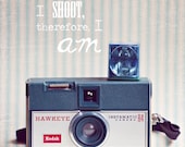 Existential Photography - Fine Art Photograph Print 12x12 - Still Life Photograph of a Vintage 1960s camera