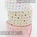 Cotton Knit Bias Tape in 3 Colors 4 cm Wide (1.6 inch) - 26350
