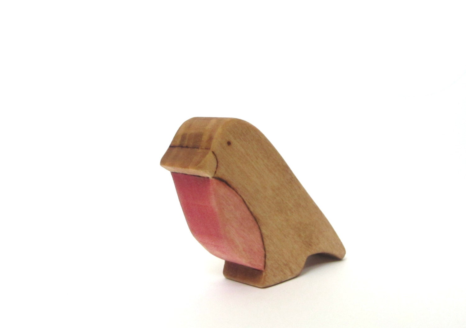Wooden Robin - Waldorf Wooden Toy Robin