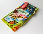 Star Trek Baby Blanket, Comic Book, Spock - Lime