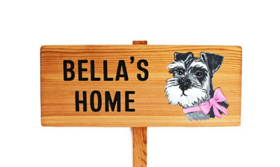 DOG PORTRAIT House Sign, Personalized Doggie Sign, Pet Garden Sign, Custom Dog Sign, Yard decor, Pet Memorial marker